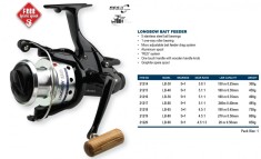 Vand set 4 mulinete/ mulineta Okuma Longbow LB 80 foto