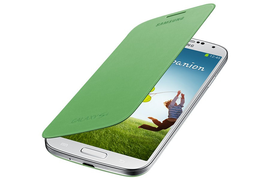 Husa Samsung Galaxy S4 I9500 I9505 I9508 EF-FI950BG + folie + stylus,  Verde, Alt material | Okazii.ro