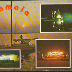 CPI (B6896) CARTE POSTALA - MAMAIA. LACUL, HOTEL DELTA, FLORA, PARC DE DISTRACTI