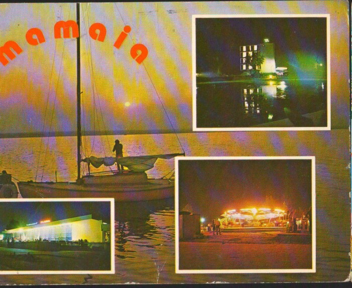 CPI (B6896) CARTE POSTALA - MAMAIA. LACUL, HOTEL DELTA, FLORA, PARC DE DISTRACTI