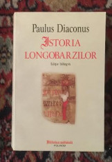 Paulus Diaconus ISTORIA LONGOBARZILOR ed. bilingva latina-romana foto