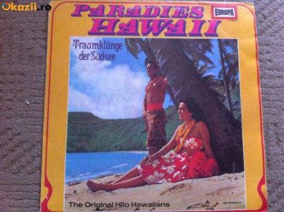 ORIGINAL HILO HAWAIIANS PARADIES HAWAII TRAUMKLANGE disc vinyl lp muzica pop foto