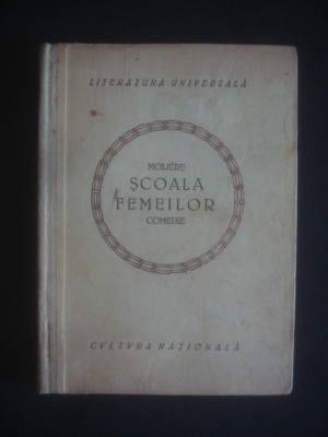 MOLIERE - SCOALA FEMEILOR {1922} foto