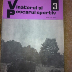 revista vanatorul si pescarul sportiv 3. martie 1967 RSR pescuit vanatoare hobby