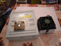 Procesor socket A AMD Athlon 2200MHz si cooler original pastila cupru foto