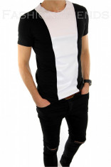 Tricou - tricou barbati - tricou slim fit - tricou fashion - 6049P10 foto