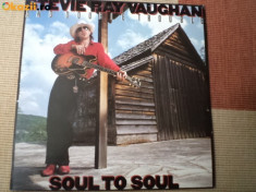 Stevie Ray Vaughan And Double Trouble Soul To Soul muzica rock disc vinyl lp foto