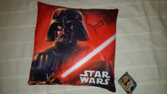 !! Perna decorativa Star Wars Darth Vader - 35 x 35 cm - Produs ORIGINAL !! foto