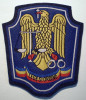 5.476 ROMANIA ECUSON EMBLEMA PATCH LEGE SI ORDINE JUSTITIE PENITENCIARE 82/94mm