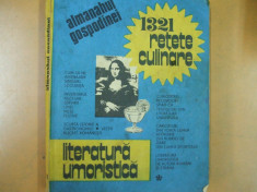 1321 retete culinare almanahul gospodinei 1982 caricaturi umor gastronomie foto