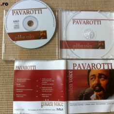 luciano pavarotti golden voice cd disc muzica clasica opera tenor VG+