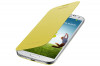 Husa Samsung Galaxy S4 I9500 I9505 I9508 EF-FI950BY + folie + stylus, Galben, Alt material