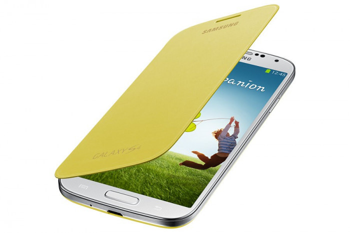 Husa Samsung Galaxy S4 I9500 I9505 I9508 EF-FI950BY + folie + stylus