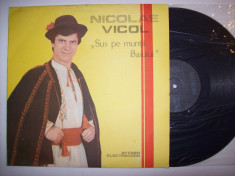 Disc vinil NICOLAE VICOL - Sus in muntii Baiului (ST - EPE 03565) foto