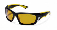 Ochelari de soare sport barbati Polaroid P7324C black yellow P7324C71C foto