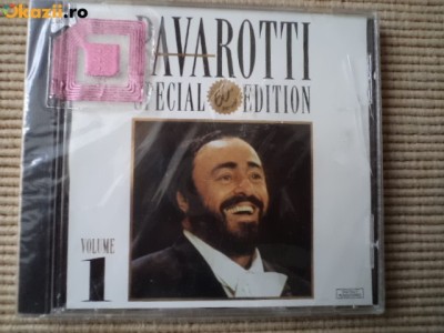 Luciano Pavarotti Special 60th Birthday Edition 1 cd disc muzica opera sigilat M foto