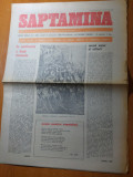 Ziarul saptamana 2 ianuarie 1981-nr cu ocazia anului nou