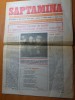Ziarul saptamana 7 martie 1980-victoria in alegeri a F.D si unitatii socialiste