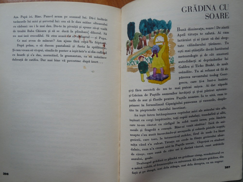Tudor Arghezi , Cartea cu jucarii , 1931 , editia 1 legata frumos si  colorata | Okazii.ro
