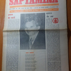 ziarul saptamana 18 iulie 1980-15 ani de cand ceausescu este ales in fruntea PCR