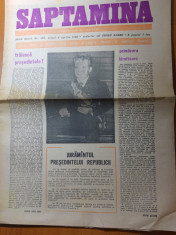 ziarul saptamana 4 aprilie 1980-juramnatul rostit de ceausescu foto