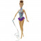 Papusa Barbie Gimnasta Mattel BRB Gymnast Purple DKJ16-DKJ18