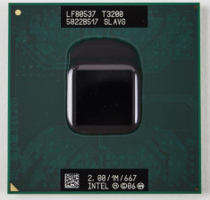 Procesor Intel Pentium Dual-Core T3200 SLAVG Socket P 478-pin Micro-FCPGA foto