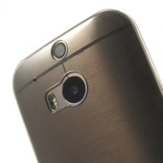 Husa Ultra Slim 0,3mm - HTC One M8 transparenta foto