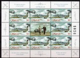 SERBIA 2011, Aviatie, serie neuzata, minicoala, Klb., MNH, Nestampilat