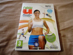 New U Fitness first Personal Trainer, Wii, original, alte sute de jocuri! foto