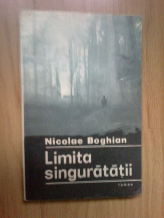 d10 Nicolae Boghian - Limita singuratatii