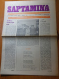 Ziarul saptamana 9 ianuarie 1981 - ziua de nastere a elenei ceausescu