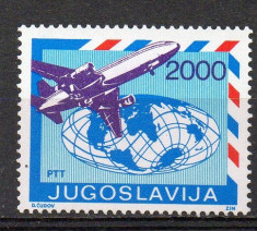 JUGOSLAVIA 1988, Aviatia, serie neuzata, MNH foto