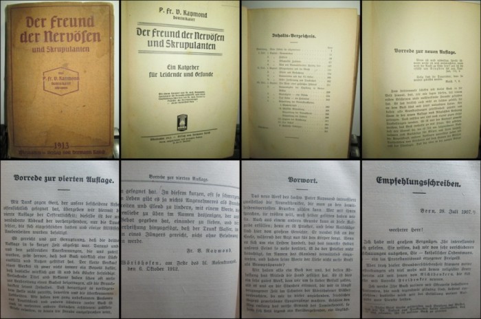 Prietenul nervosilor si scrupulosilor 1913-P.Fr.D. Raymond.