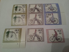 germania 1985 biciclete mnh foto