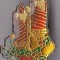 Insigna Craciun 2 lumanari