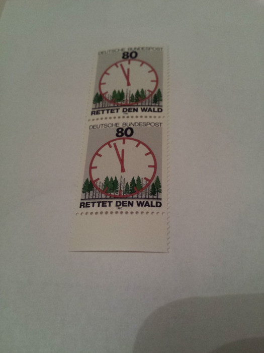 germania 1985 orologiu mnh