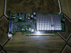 Placa video pci-ex Ati x550 128mb -low profile* foto