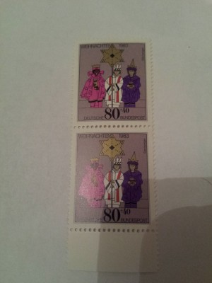 germania 1983 aniversare mnh foto
