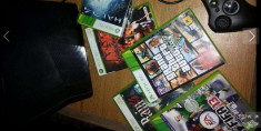 URGENT XBOX 360 slim 4gb un controller + jocuri(GTA V, Halo 4 etc) foto