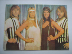 Film/Cinema - Carte postala actori Formatia ABBA foto
