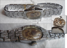Ceas de dama rusesc LUCH, cal. 1800, 15 rubine, functional foto