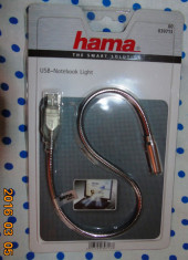 lampa usb pt. laptop foto