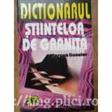 Marcus Gossler - Dictionarul stiintelor de granita