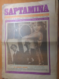 Ziarul saptamana 20 octombrie 1972-lansarea filmului romanesc&quot;cu mainile curate&quot;