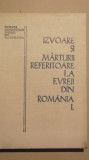Victor Erkenasy - Izvoare si marturii referitoare la evreii din Romania, vol. I