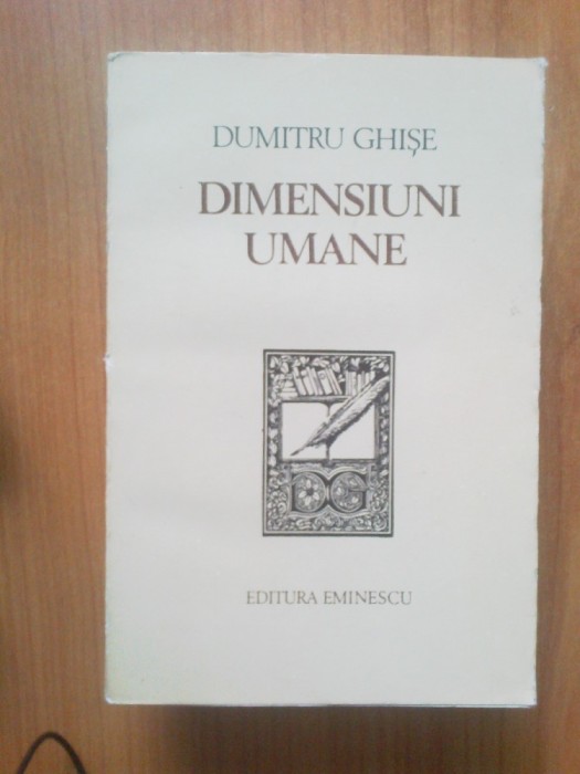 g0 Dimensiuni umane - Dumitru Ghise