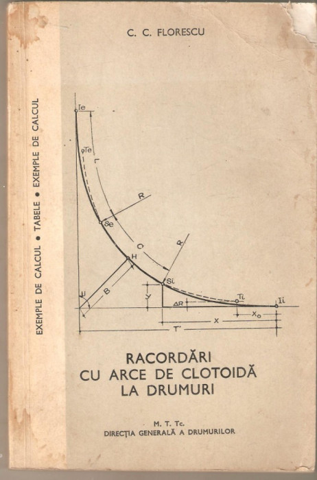 C.C.Florescu-Racordari cu arce de clotoida la drumuri