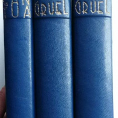 Rabelais , Gargantua , 1936 - 1937 ,3 volume legate bibliofil de Varinca Diaconu