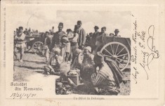 DOBROGEA SALUTARI DIN ROMANIA UN BALCI DIN DOBROGEA ZI TARG CLASICA 1901 foto